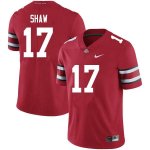 Men's Ohio State Buckeyes #17 Bryson Shaw Scarlet Nike NCAA College Football Jersey For Fans KQN0744PX